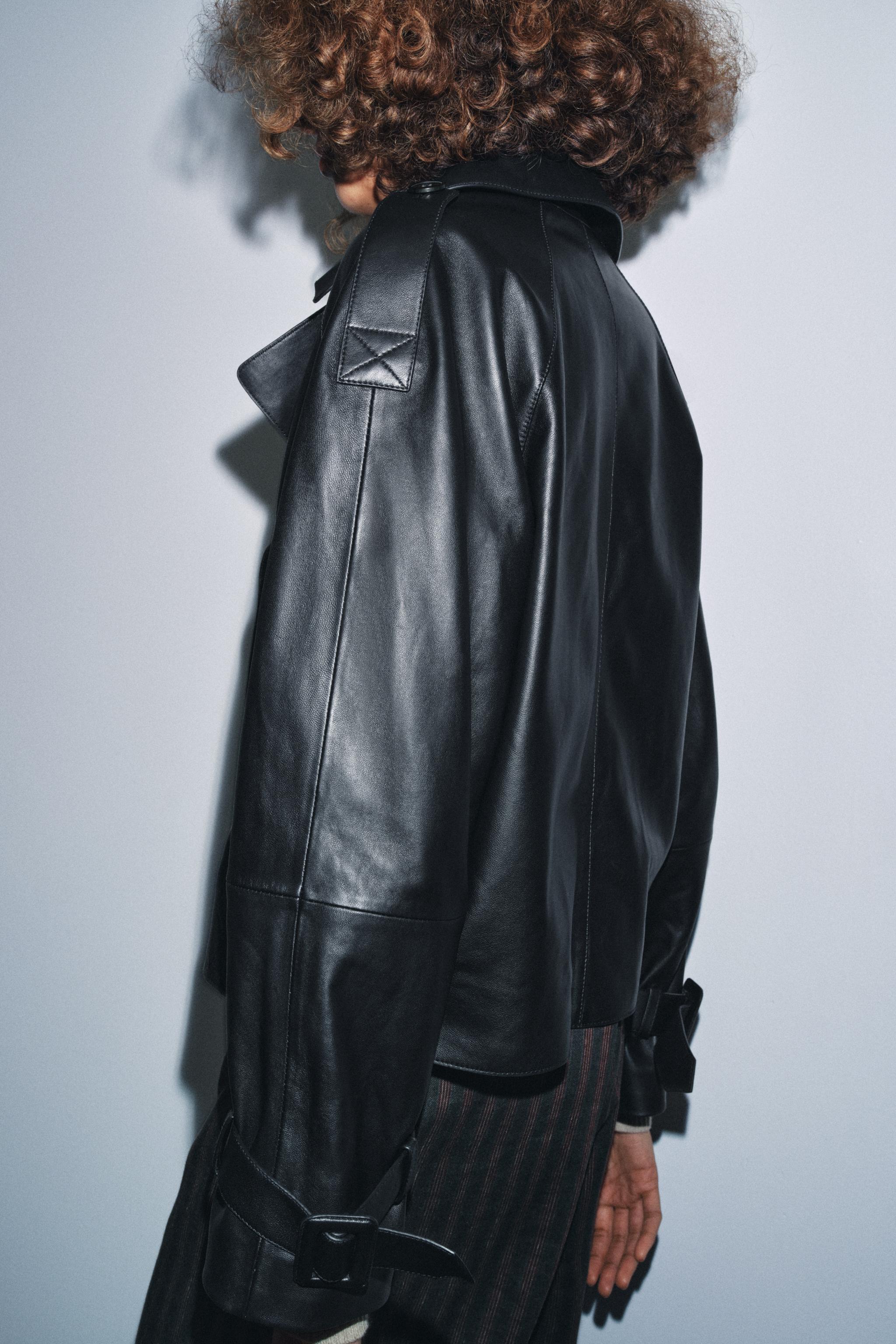 LEATHER JACKET ZW COLLECTION LIMITED EDITION